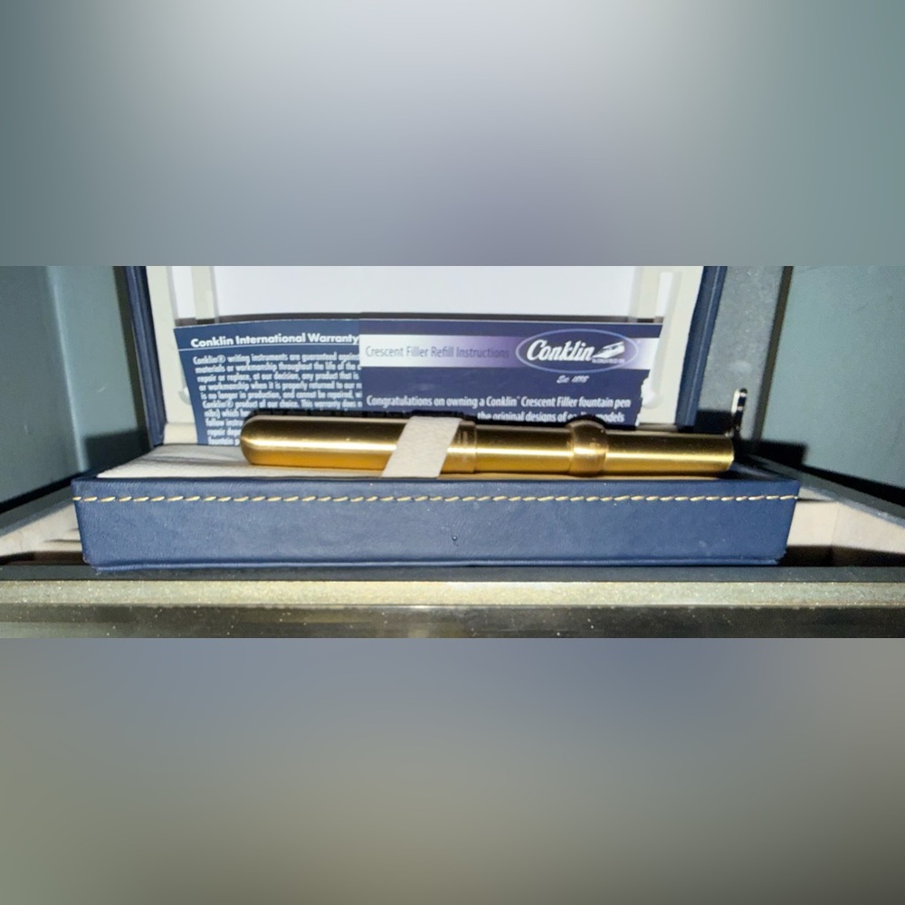 Conklin Gold Fountain Pen
